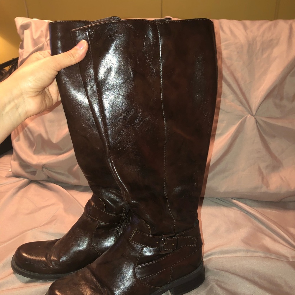 Aerosoles Brown Leather Boots